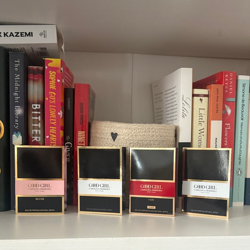 3/$30 carolina herrera good girl x 4 sample x 1.5 m L